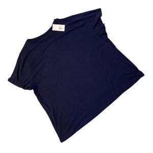 A NEW DAY Tee navy 3X